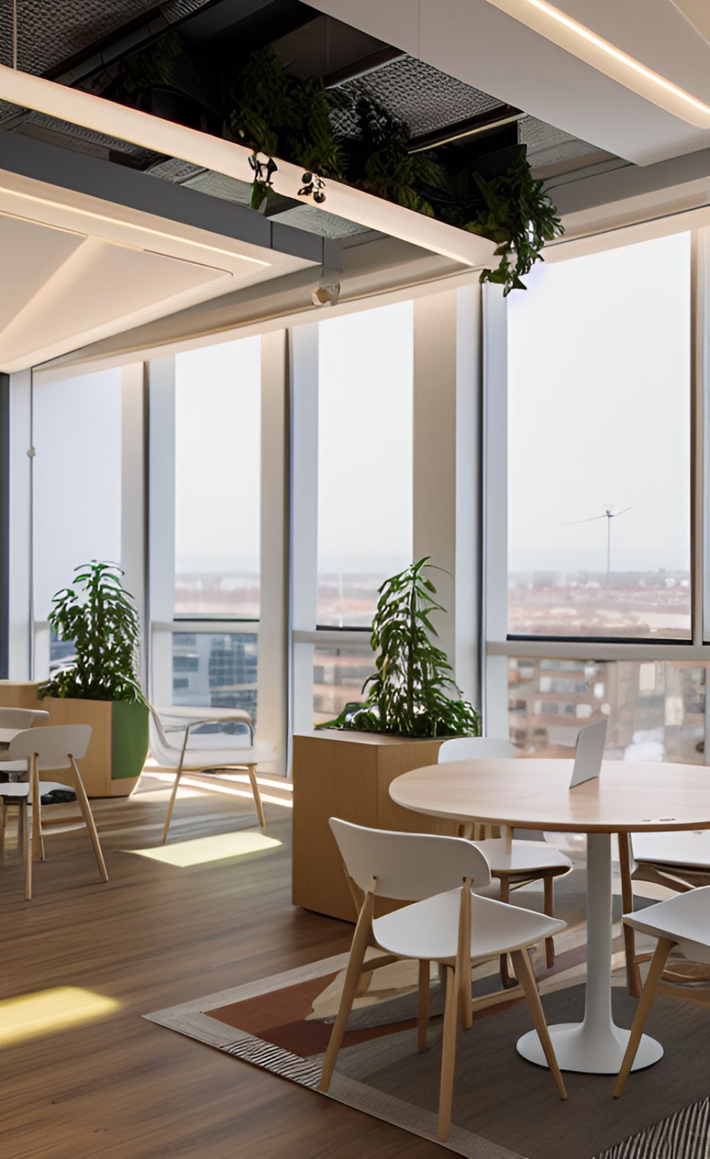 contoh gambar photo desain interior ruangan kantor ( design interior office ) ala kafe