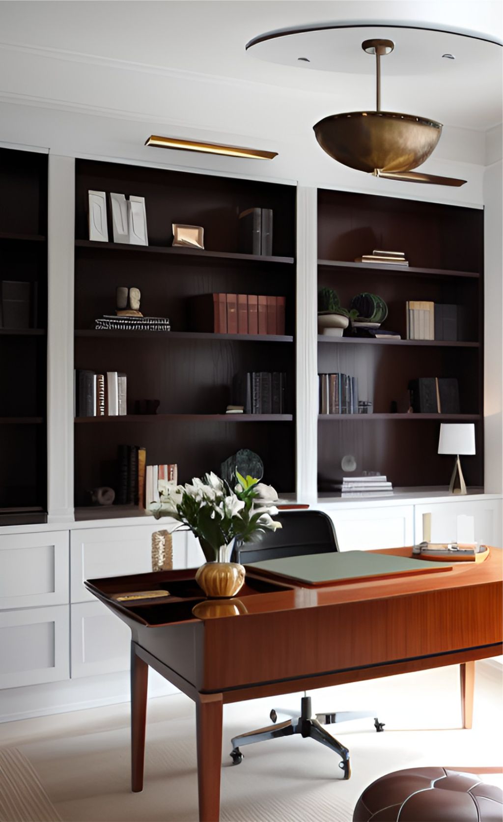 design interior kantor klasik ( design interior office classic )