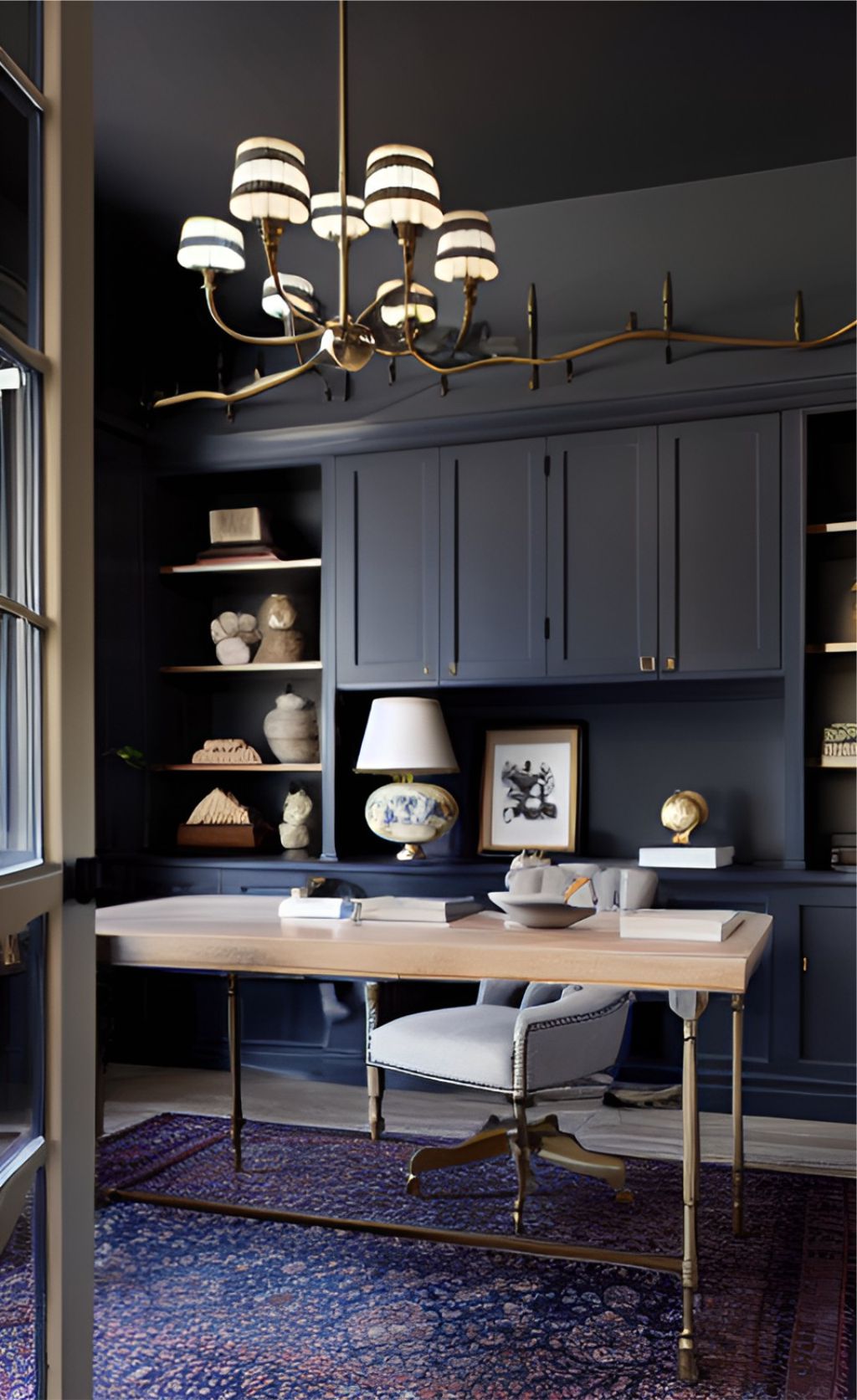 desain ruangan kantor klasik modern ( design interior office modern classic )