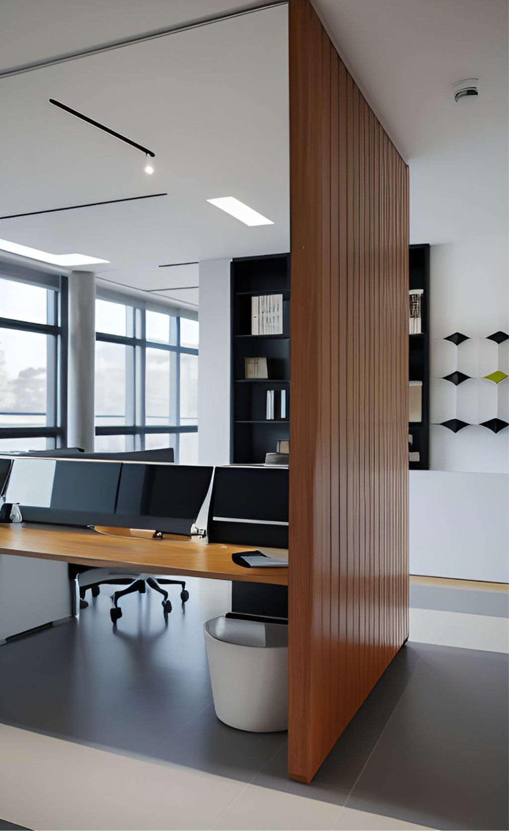 desain ruangan kantor minimalis ( design office minimalist )