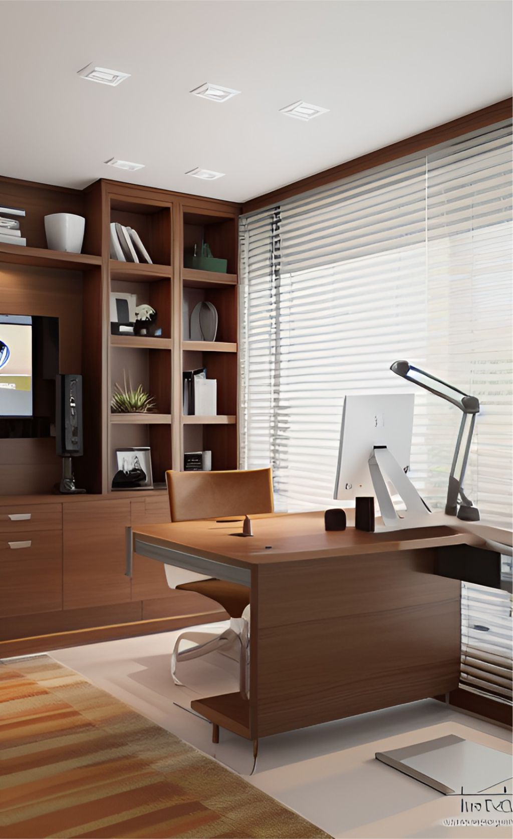 desain ruangan kantor minimalis pasar rebo - jakarta timur ( design office interior minimalist )