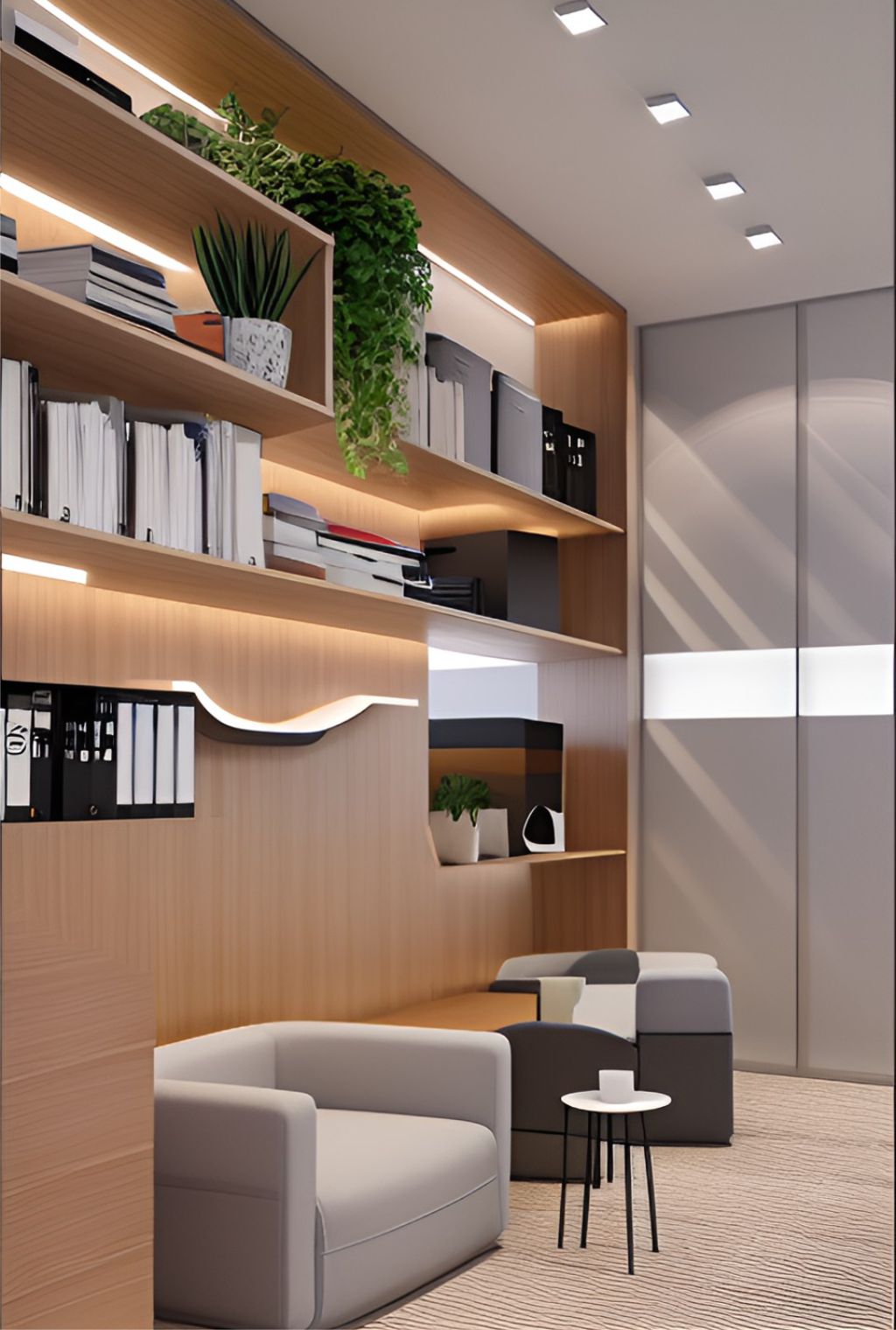 jasa interior kantor pasar minggu - jakarta selatan ( design office interior minimalist )