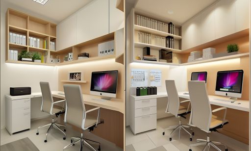 desain ruangan kantor minimalis pesanggrahan - jakarta selatan ( design office interior minimalist )