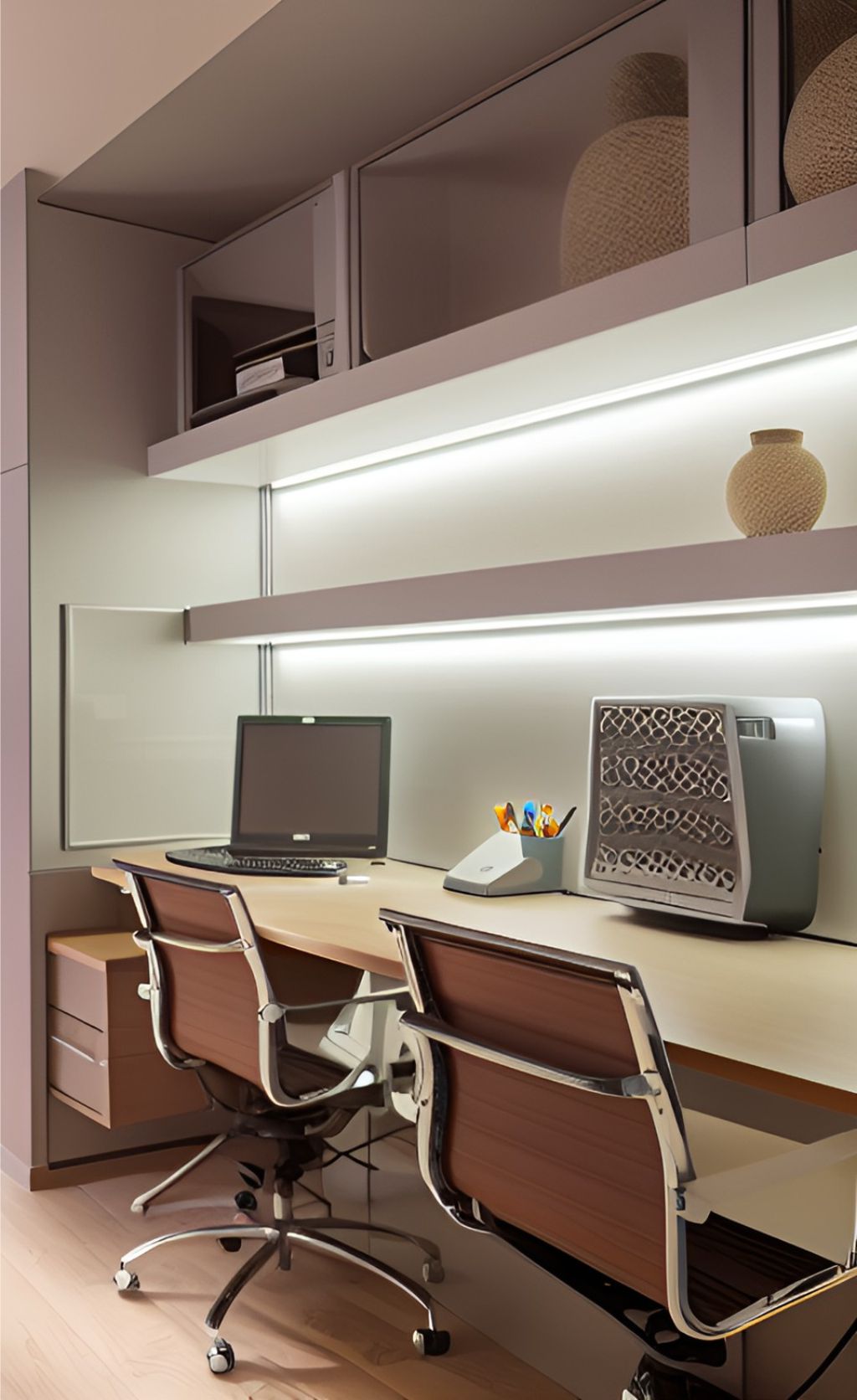 design ruangan kantor minimalis kembangan ( design office interior minimalist )