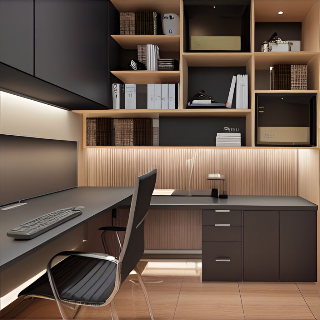 desain ruangan kantor minimalis kepulauan seribu  ( design office interior minimalist )