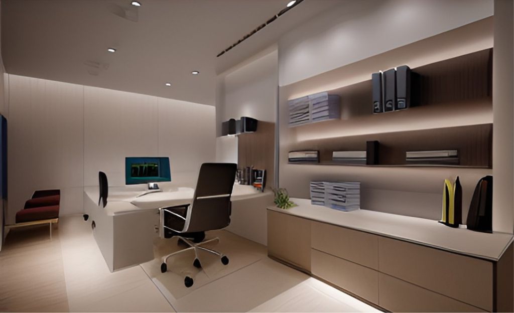 Jasa Interior Kantor Kepulauan Seribu Utara ( design office interior minimalist )
