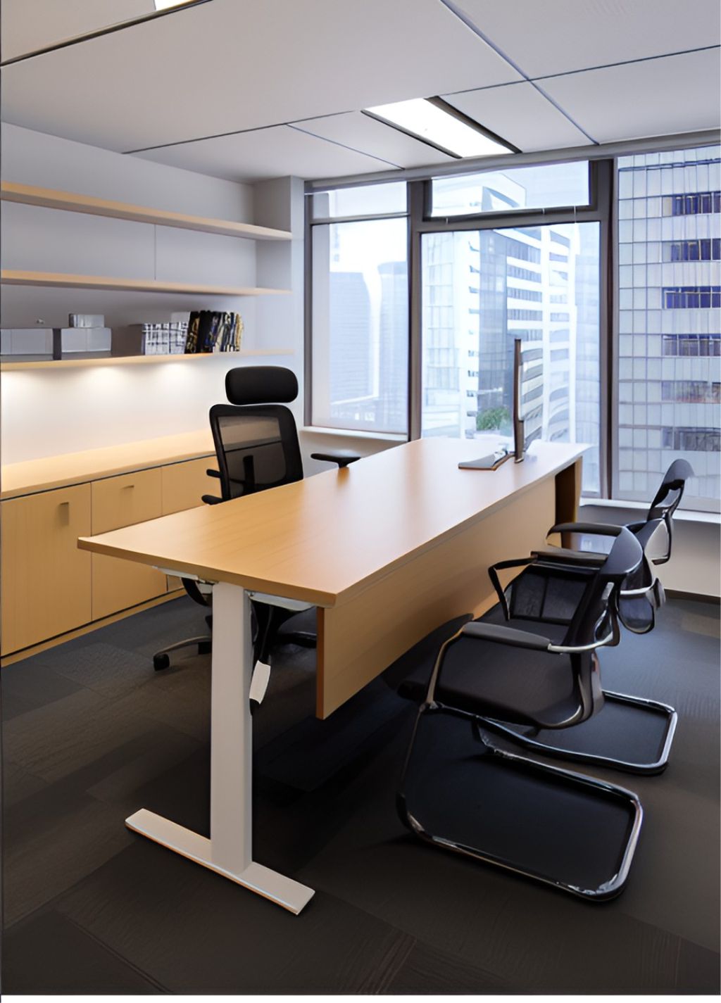 Jasa Interior Kantor Jawa Barat Minimalis ( design office interior minimalist )