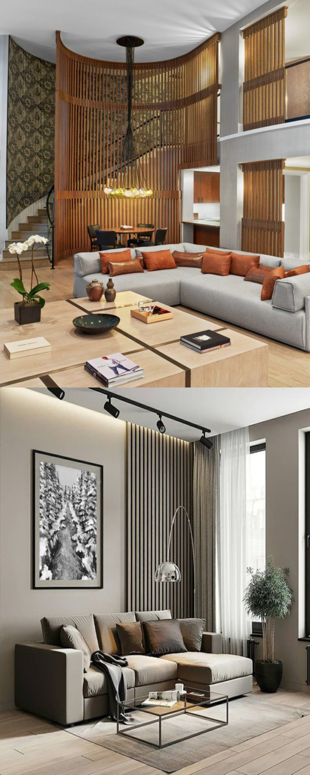 contoh referensi design interior living room ruang tamu minimalis modern di bogor