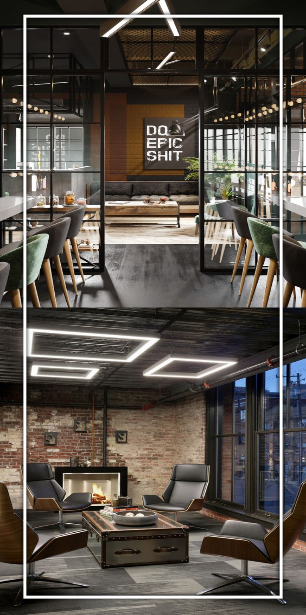 Design Interior Office Industrial BSD Design Interior gaya industrial di Kantor Elite di daerah BSD - Serpong