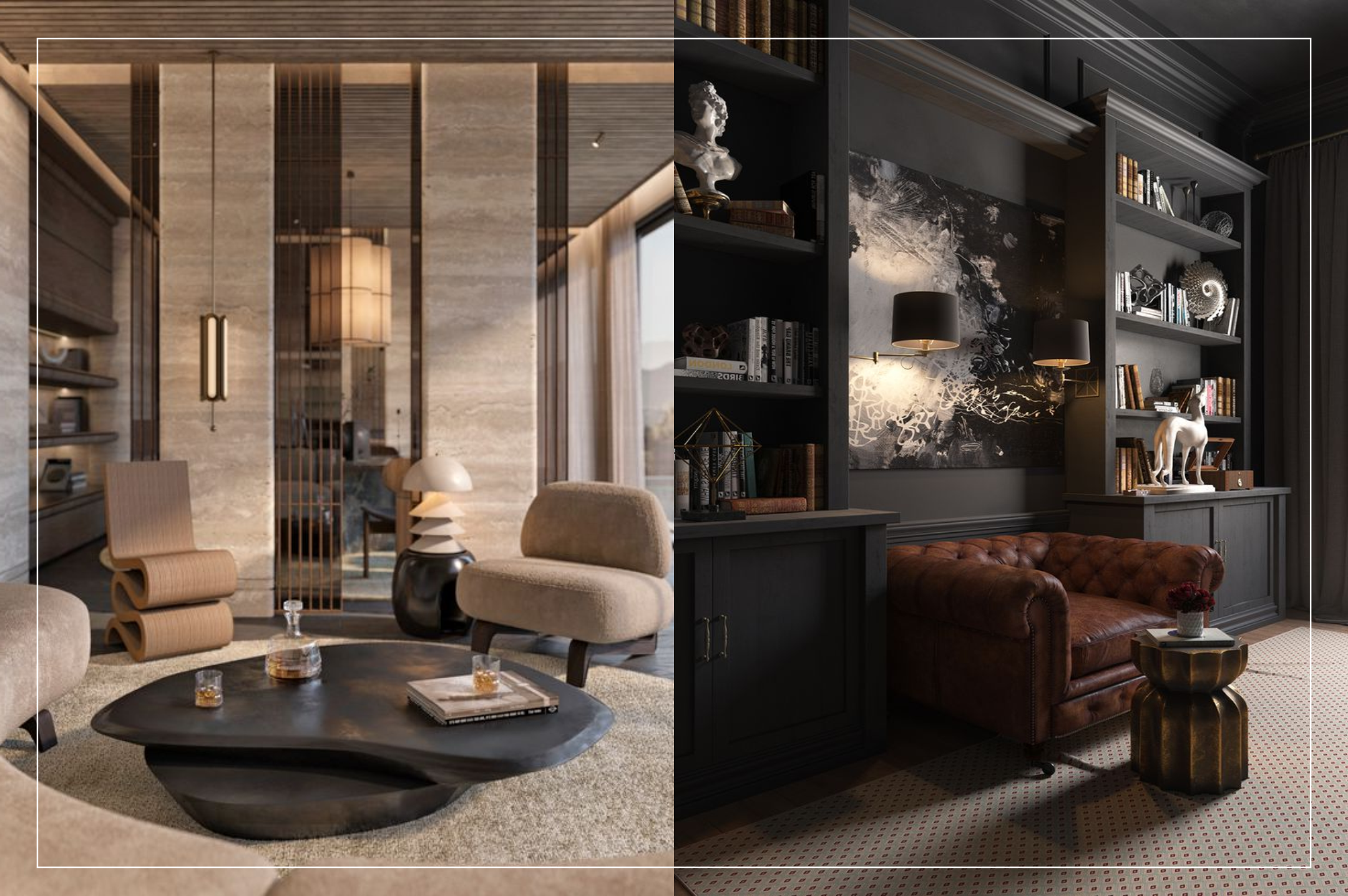 design interior ruang tamu livingroom di Jakarta Barat Modern Minimalis 