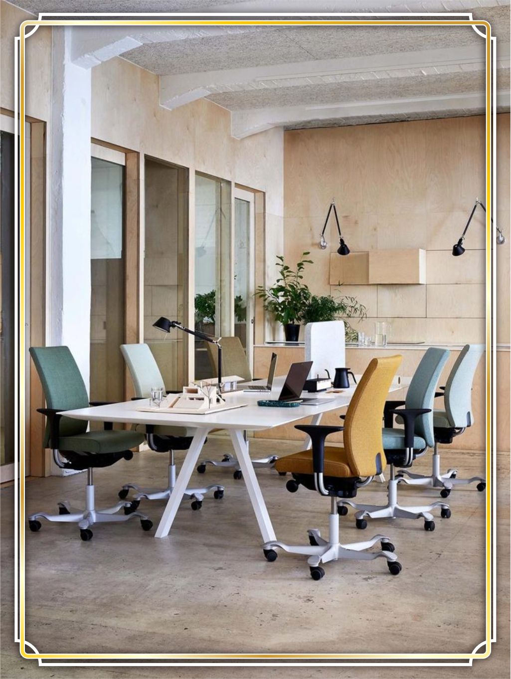 design interior kantor ( office ) scandinavian yang sedang tren di jakarta utara